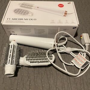 T3 Airebrush Duo in White with Gold Highlights